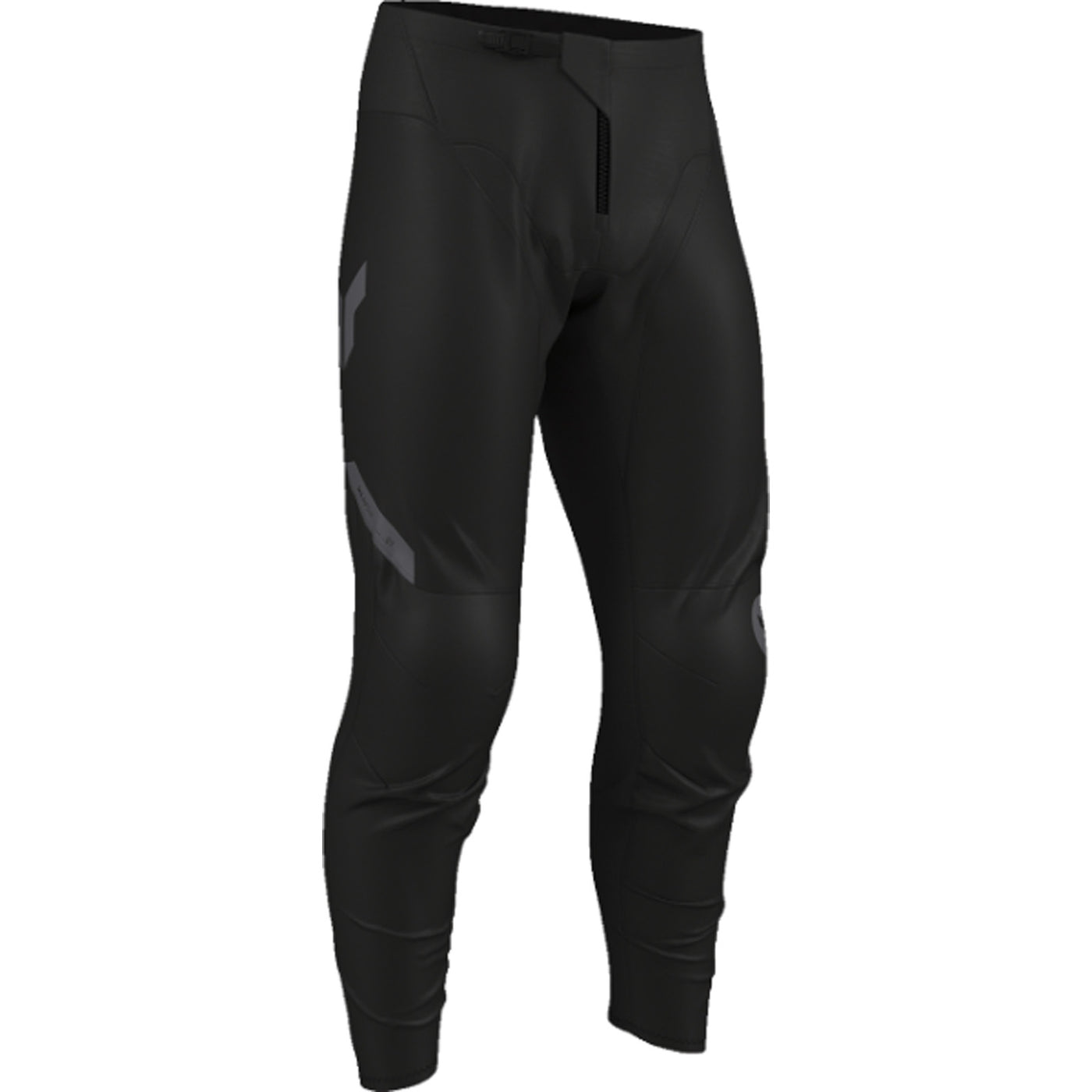 THOR RIDEMODE Menace Pants Black - Front Right Side View