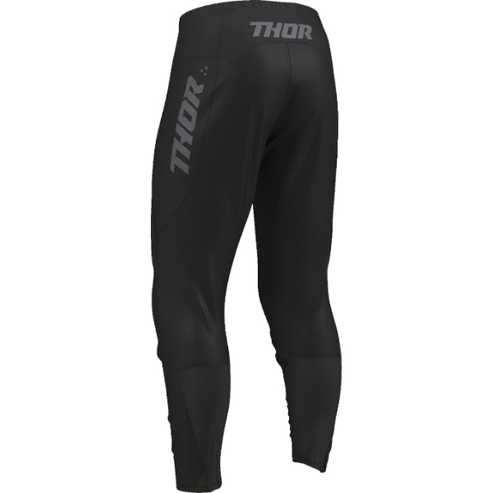 THOR RIDEMODE Menace Pants Black - Rear Left Side View