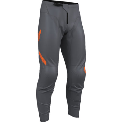 THOR RIDEMODE Menace Pants Charcoal - Front Right Side View