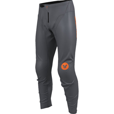 THOR RIDEMODE Menace Pants Charcoal - Front Left Side View