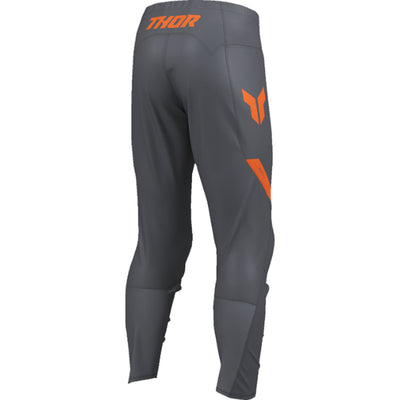 THOR RIDEMODE Menace Pants Charcoal - Rear Right Side View