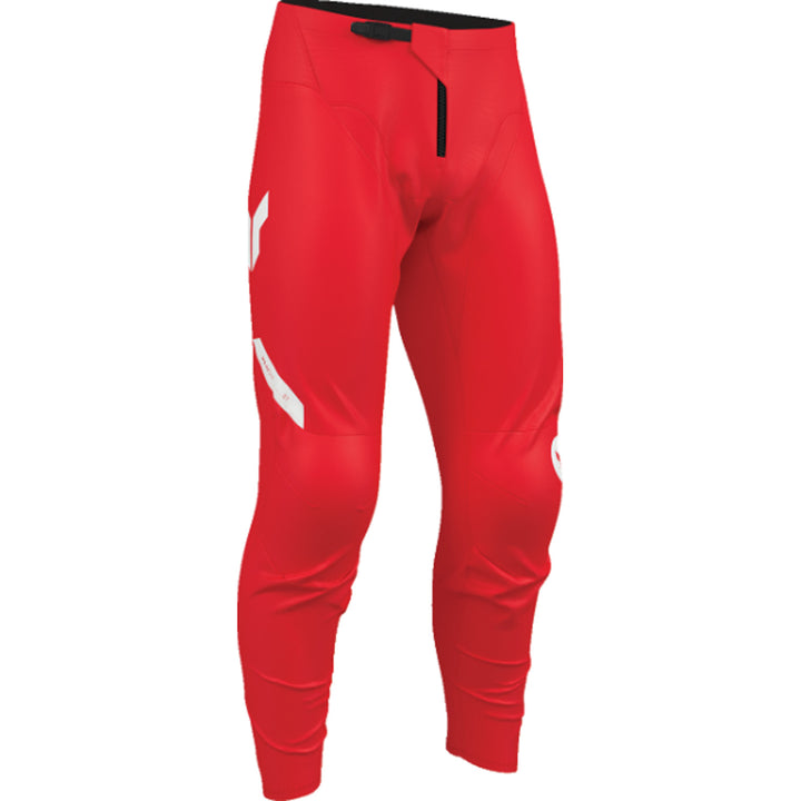 THOR RIDEMODE Menace Pants Red - Front Right Side View