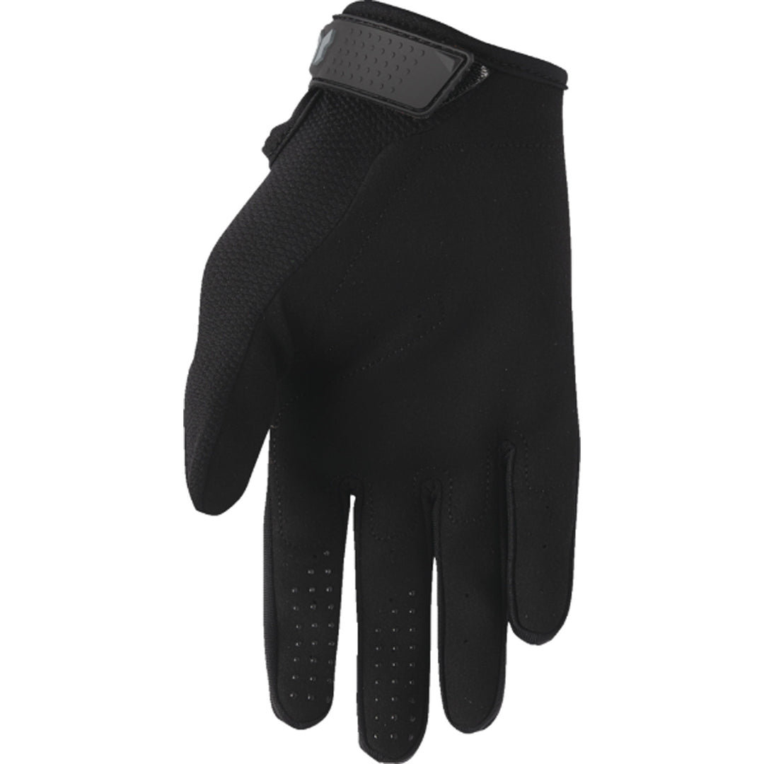 THOR RIDEMODE Static Gloves Black - Palm View