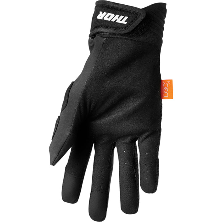 THOR Rebound Gloves Black/White - Palm View
