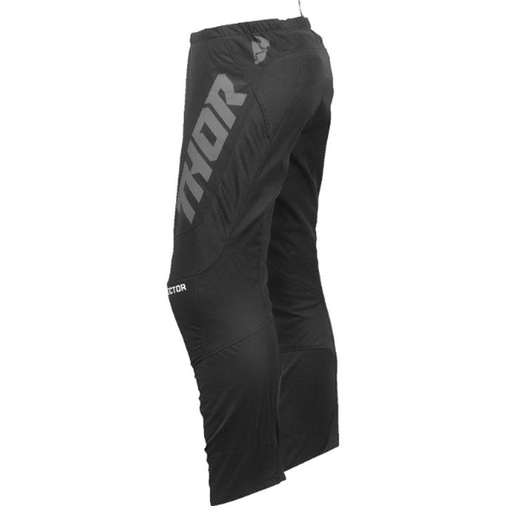 THOR Sector Checker Pants Black/Gray - Side View