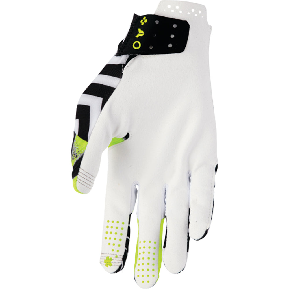 THOR SPORTMODE Anarchy Gloves Black/White - Palm View