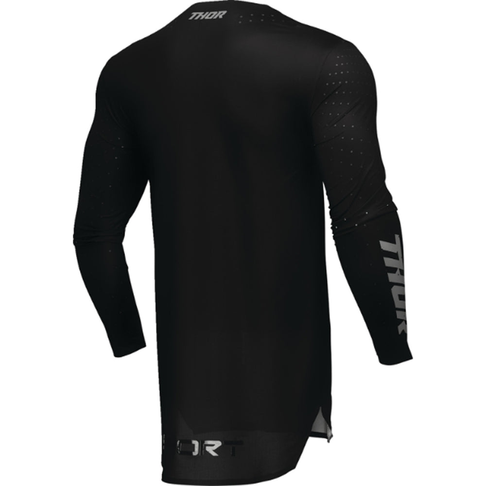 THOR SPORTMODE Brave Jersey Black - Rear Right Side View