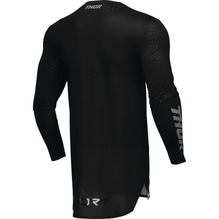 THOR SPORTMODE Brave Jersey Black - Rear Right Side View