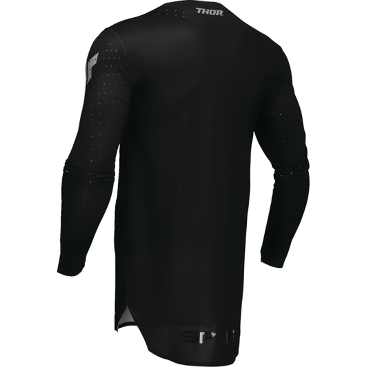 THOR SPORTMODE Brave Jersey Black - Rear Left Side View