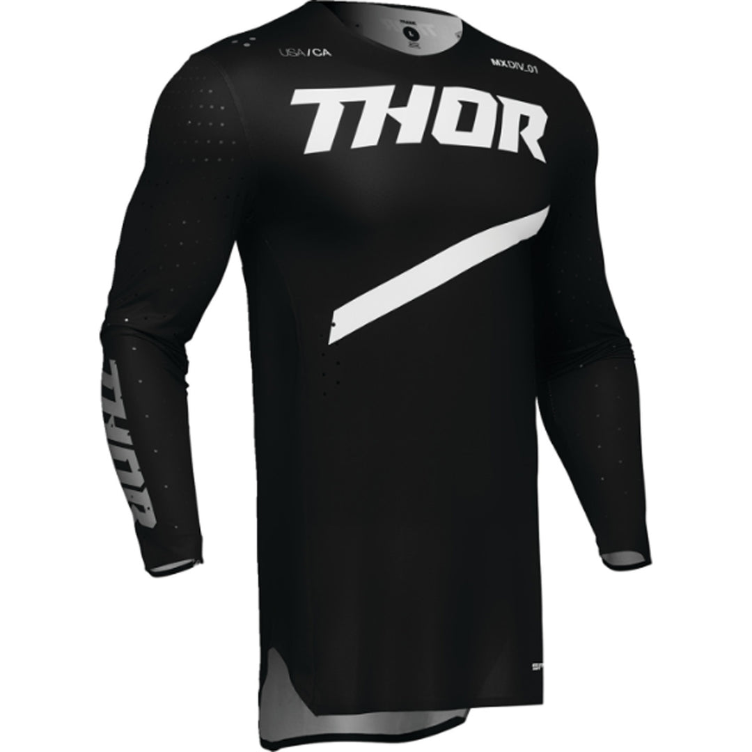 THOR SPORTMODE Brave Jersey Black - Front Right Side View
