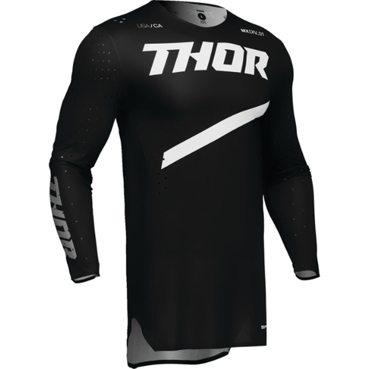 THOR SPORTMODE Brave Jersey Black - Front Right Side View