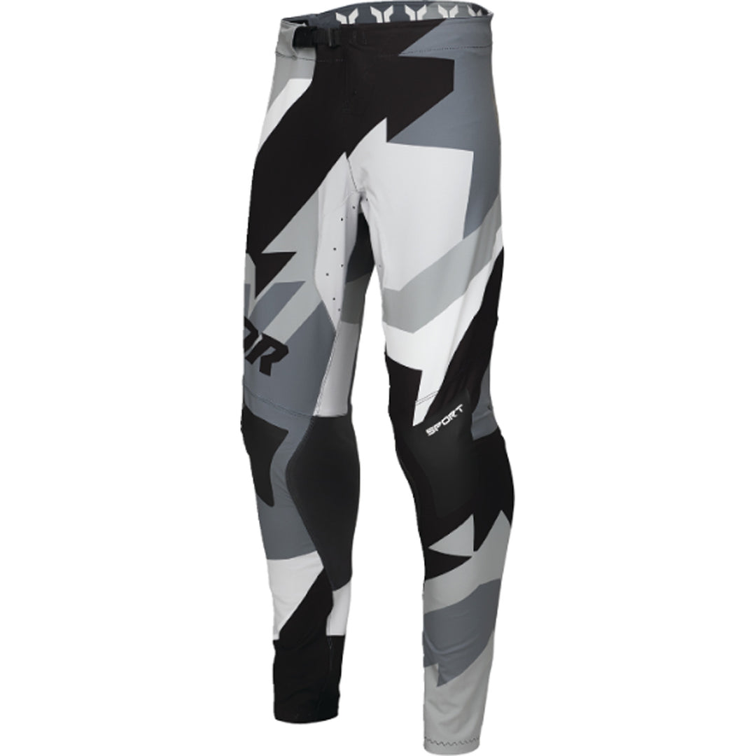 THOR SPORTMODE Brave Pants Black - Front Left Side View