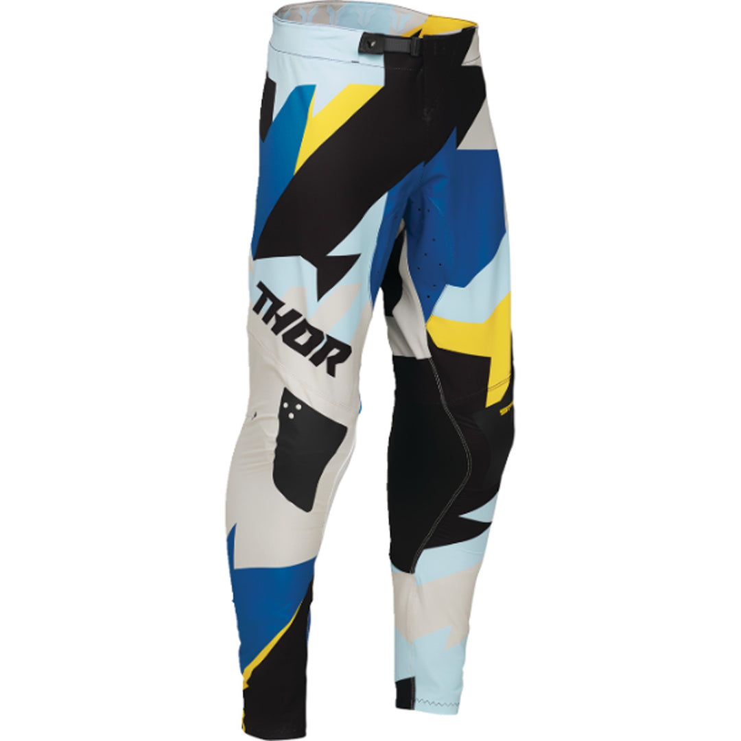THOR SPORTMODE Brave Pants Blue - Front Right Side View