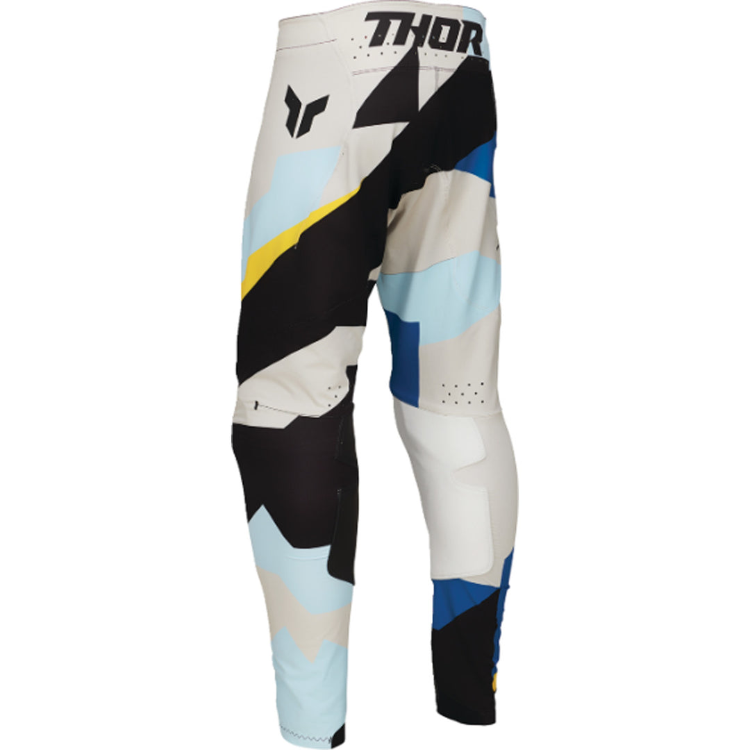 THOR SPORTMODE Brave Pants Blue - Rear Left Side View