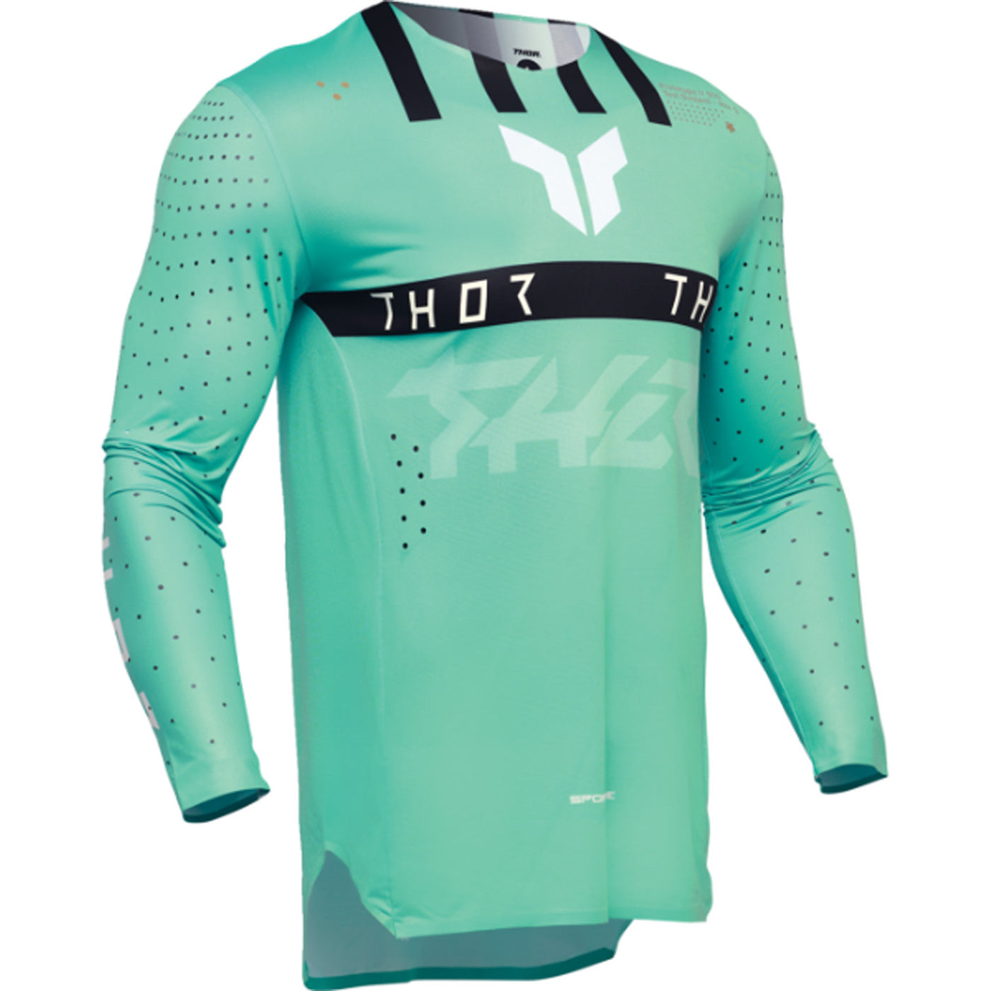 THOR SPORTMODE Flite Jersey Mint/Copper - Front View