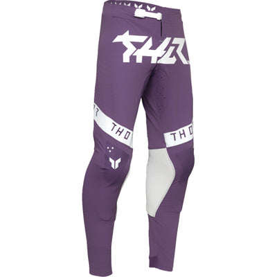 THOR SPORTMODE Flite Pants Gray/Purple - Front Right Side View