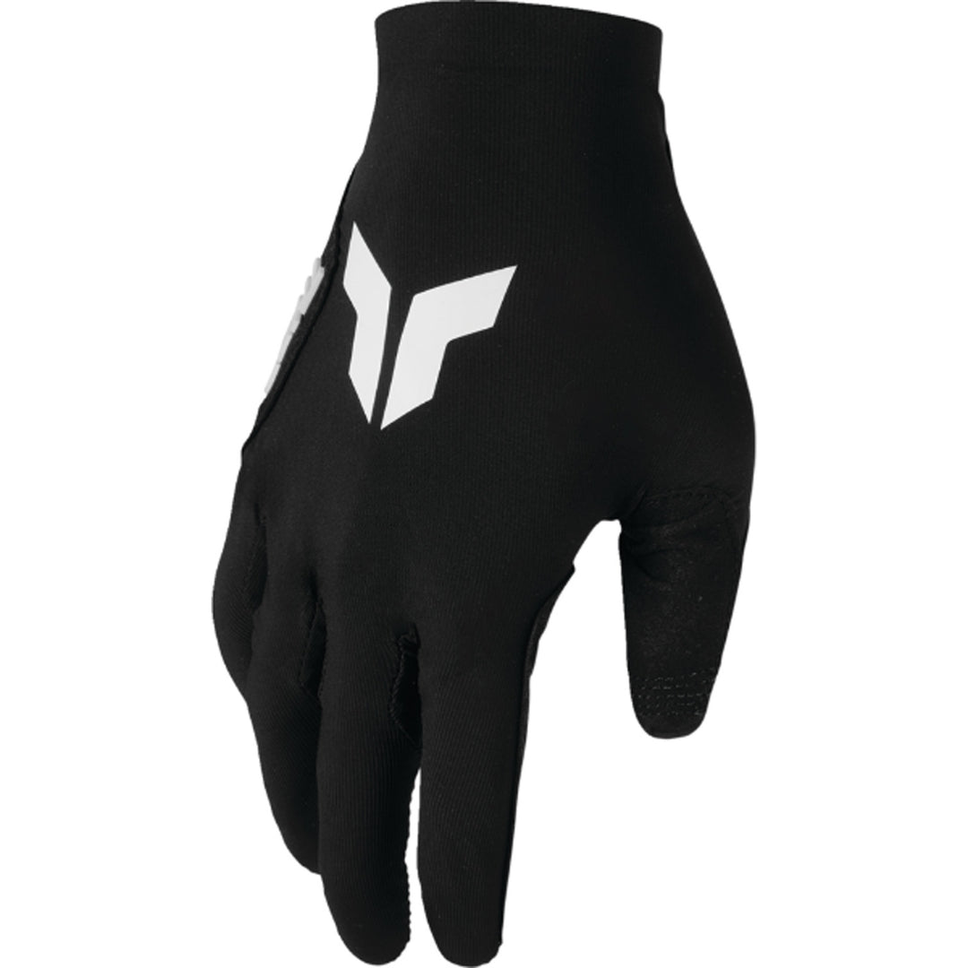 THOR SPORTMODE Iconic Gloves Black - Back of Hand View