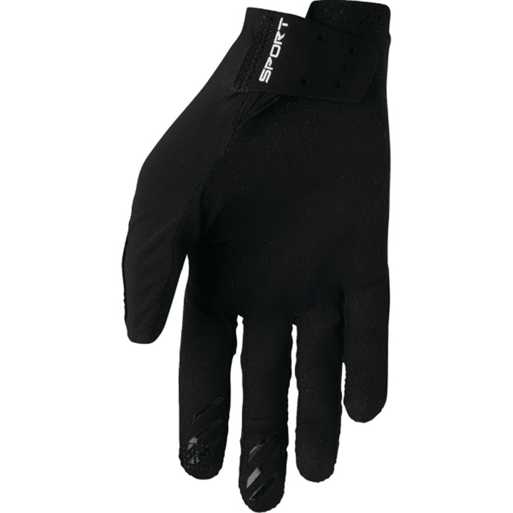 THOR SPORTMODE Iconic Gloves Black - Palm View