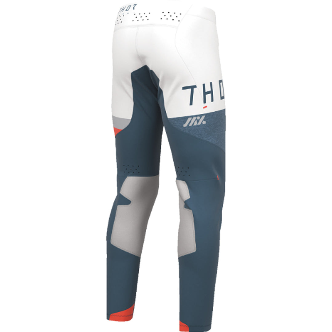 THOR SPORTMODE League Pants Blue/White - Rear Right Side View