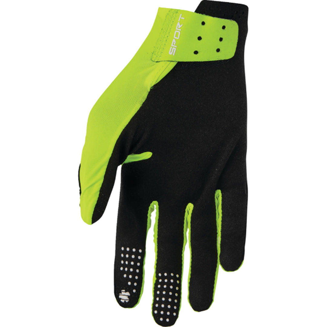 THOR SPORTMODE Riot Gloves Acid - Palm View