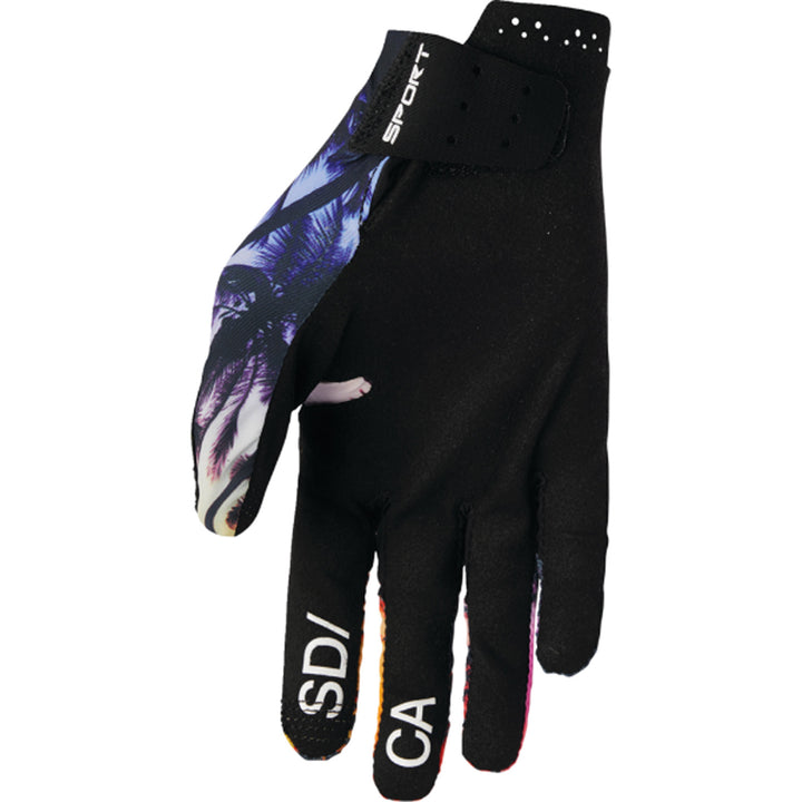 THOR SPORTMODE SD Gloves Black - Palm View