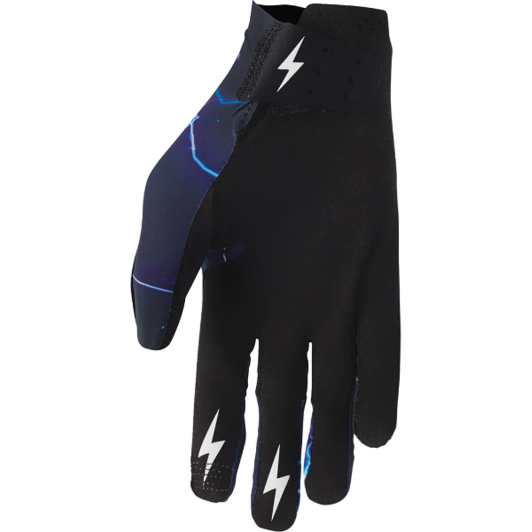 THOR SPORTMODE Surge Gloves Black/Blue - Palm View
