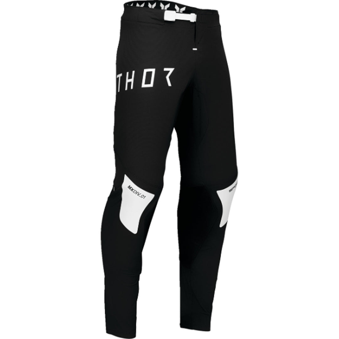 THOR SPORTMODE Strike Pants Black - Front Right Side View
