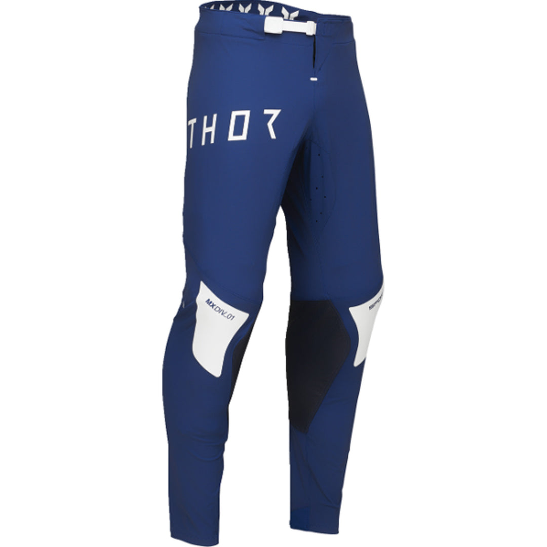 THOR SPORTMODE Strike Pants Navy - Front Right Side View