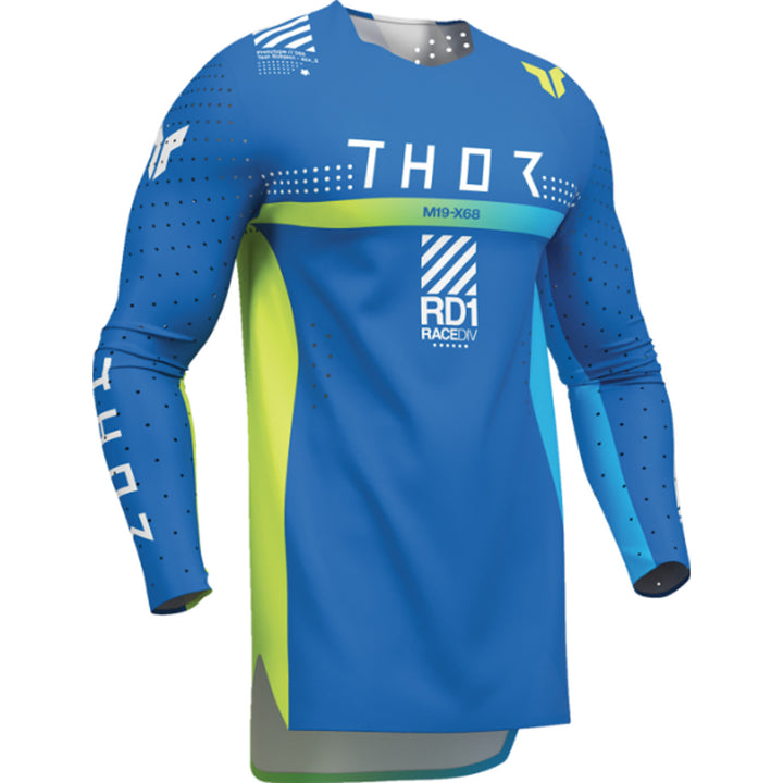 THOR SPORTMODE Synth Jersey Blue - Front Right Side View