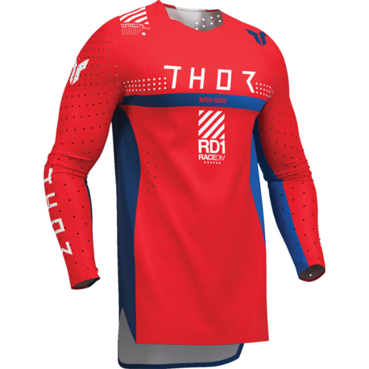 THOR SPORTMODE Synth Jersey Red - Front Right Side View