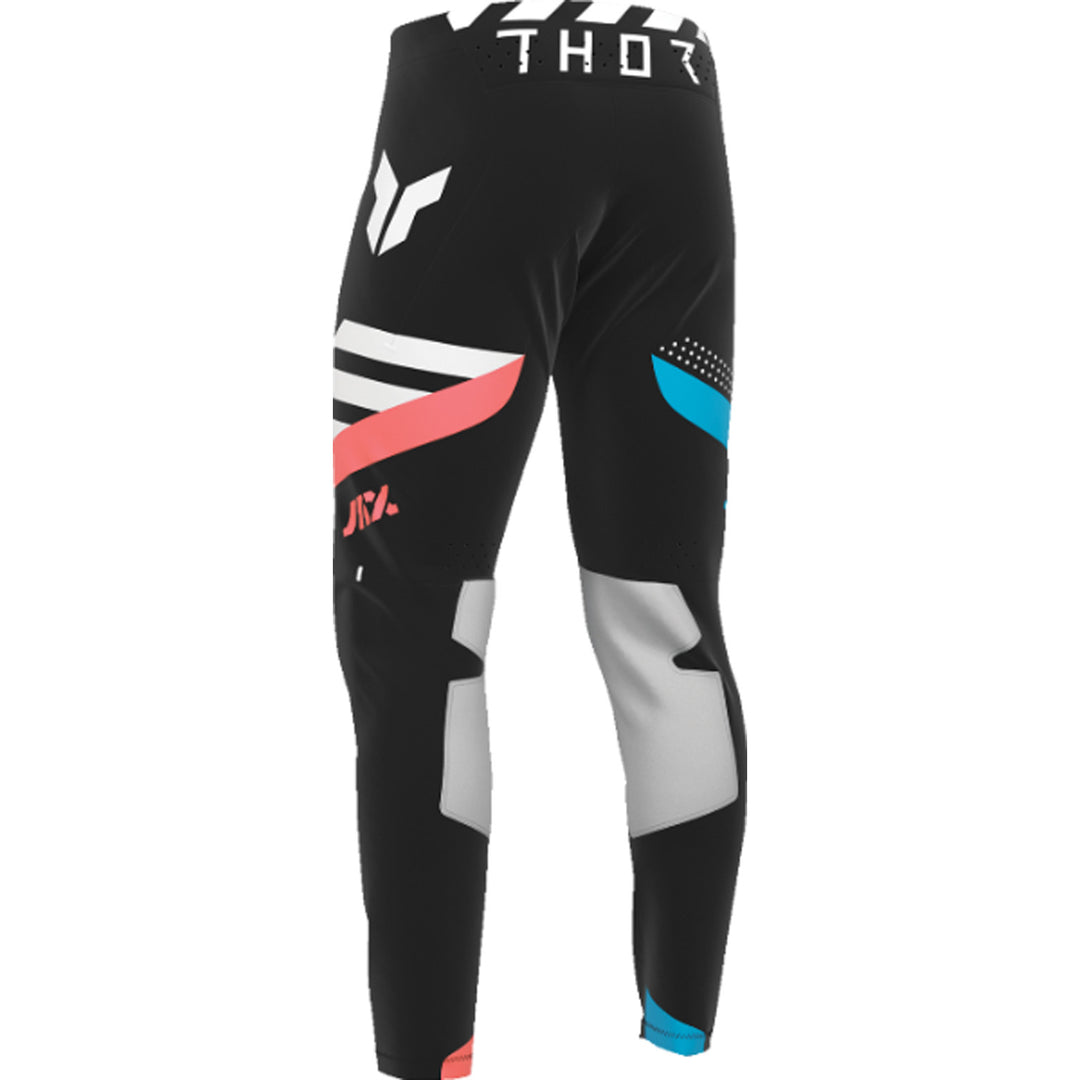 THOR SPORTMODE Synth Pants Black - Rear Left Side View
