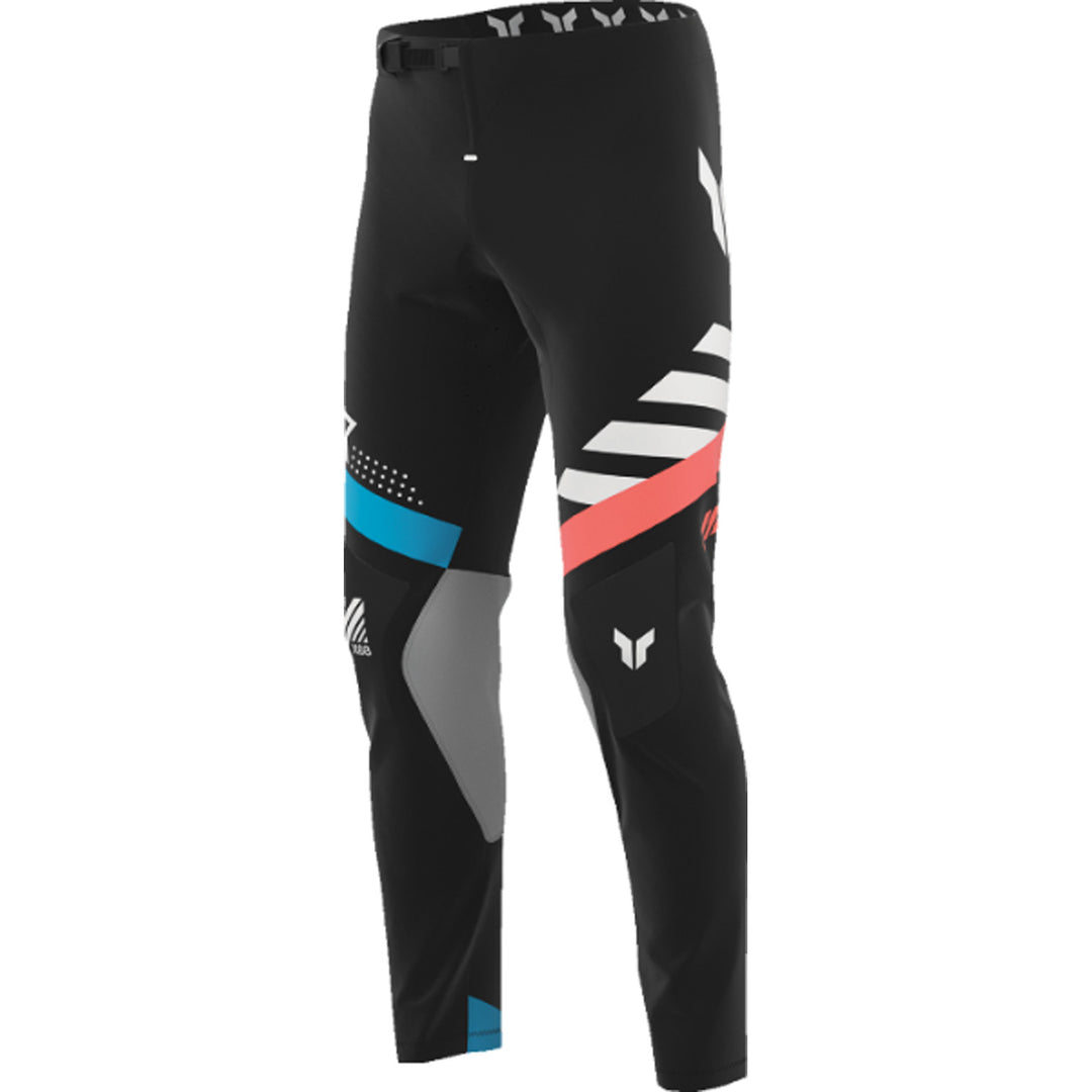 THOR SPORTMODE Synth Pants Black - Front Left Side View