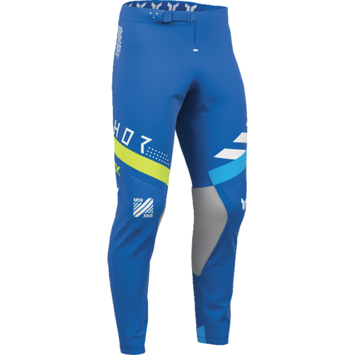 THOR SPORTMODE Synth Pants Blue - Front Right Side View