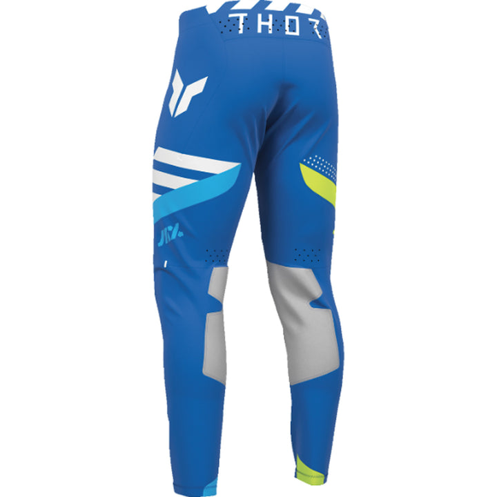 THOR SPORTMODE Synth Pants Blue - Rear Left Side View