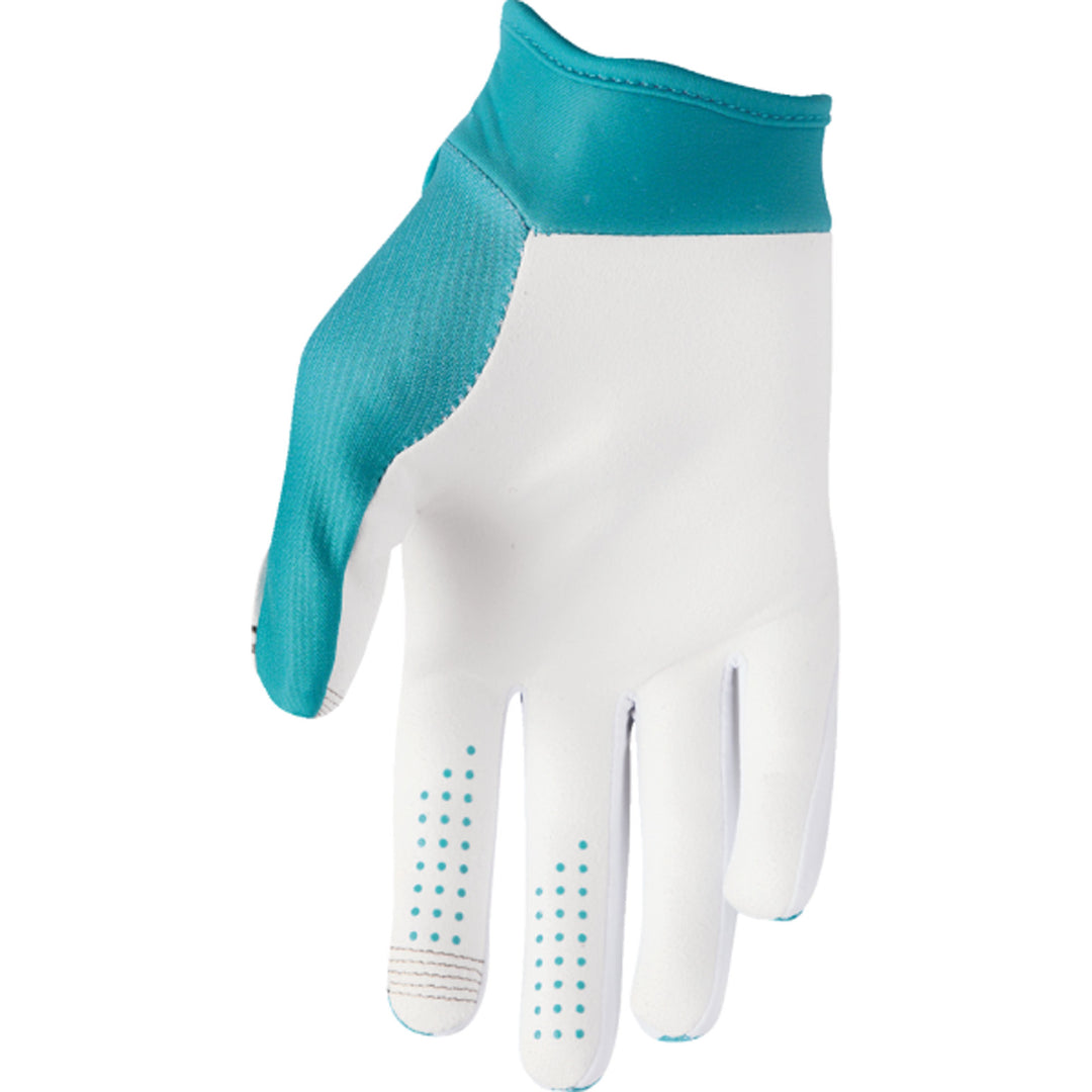 THOR Women's LAUNCHMODE XP Gloves Aqua - Palm View