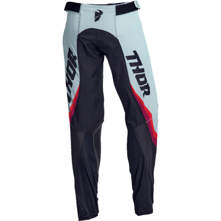 THOR Women's Pulse REV Pants Black/Mint - Rear View
