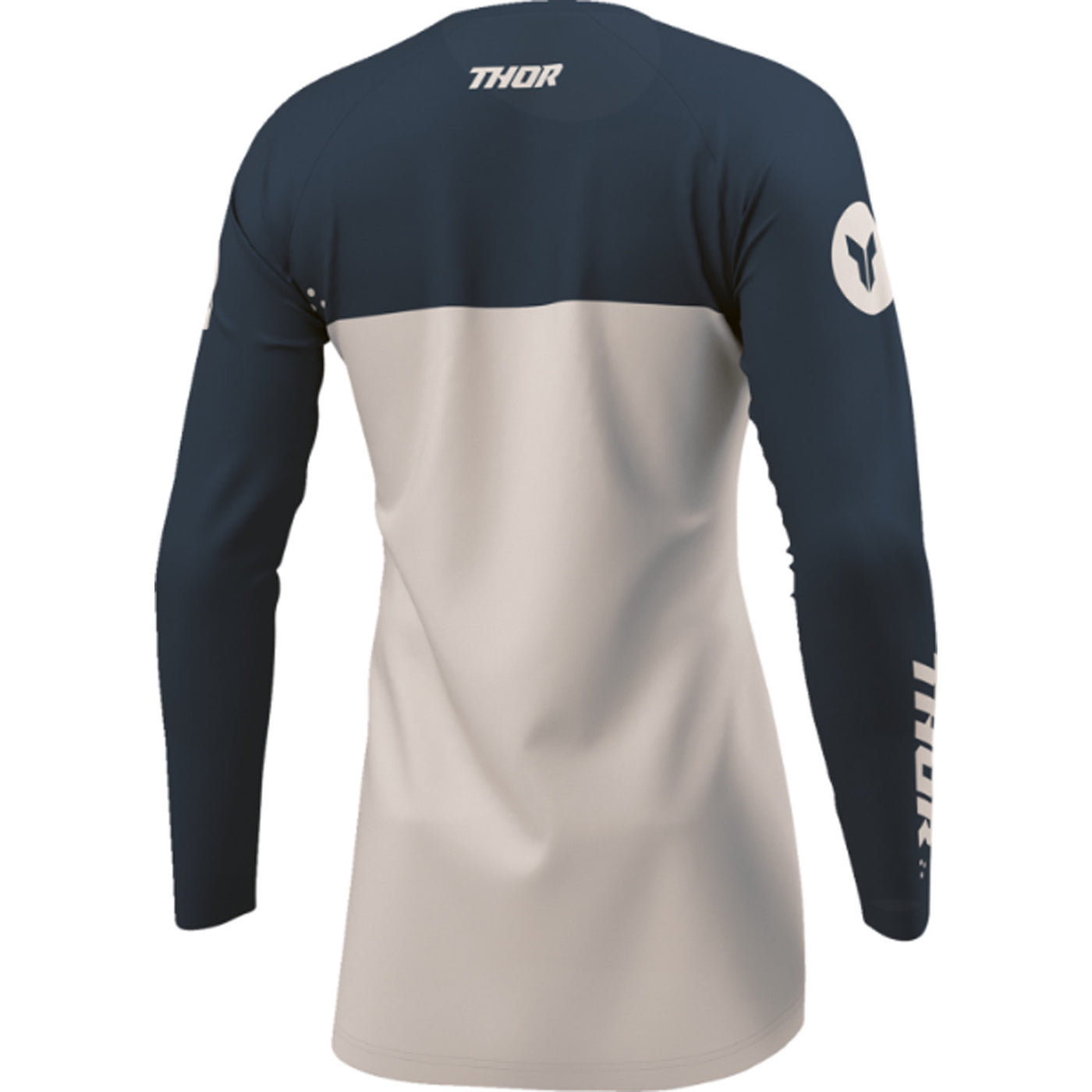 THOR Women's RIDEMODE Menace Jersey Midnight/Dust - Rear Right Side View