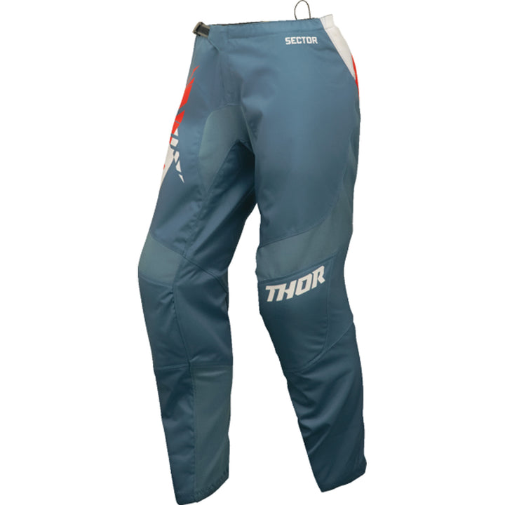 THOR Women's Sector Split Pants Blue/White - Front View
