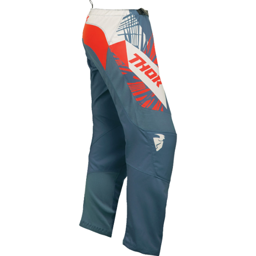 THOR Women's Sector Split Pants Blue/White - Side View