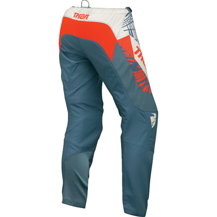 THOR Women's Sector Split Pants Blue/White - Rear View