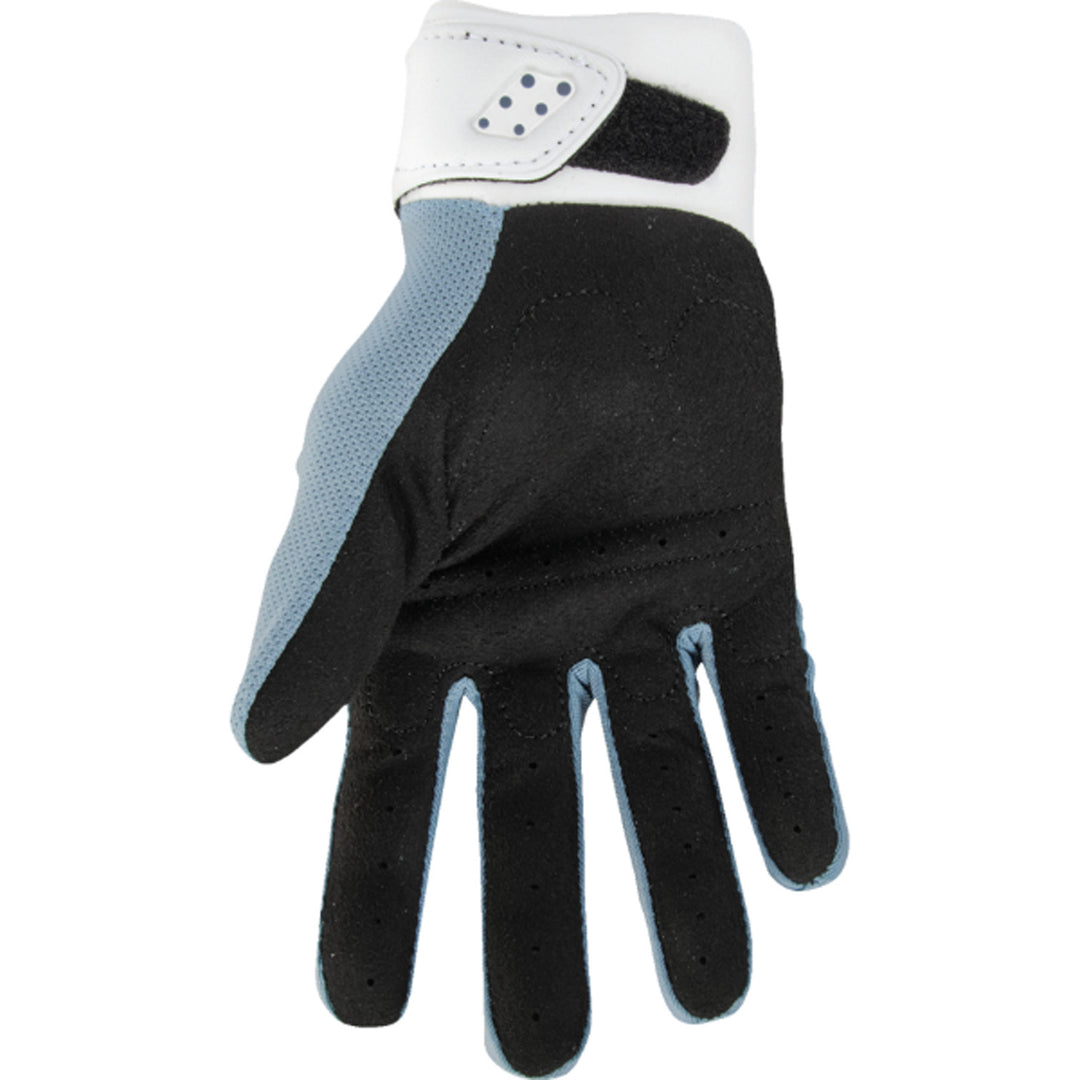 THOR Women's Spectrum Gloves Starlight Blue/White - Palm View