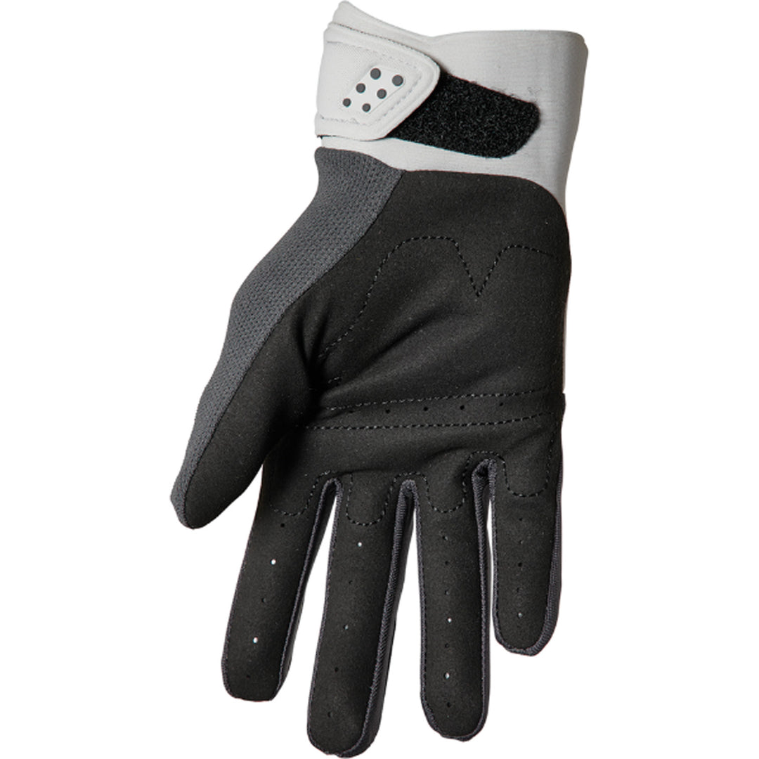 THOR Women's Spectrum Gloves Light Gray/Charcoal - Palm View