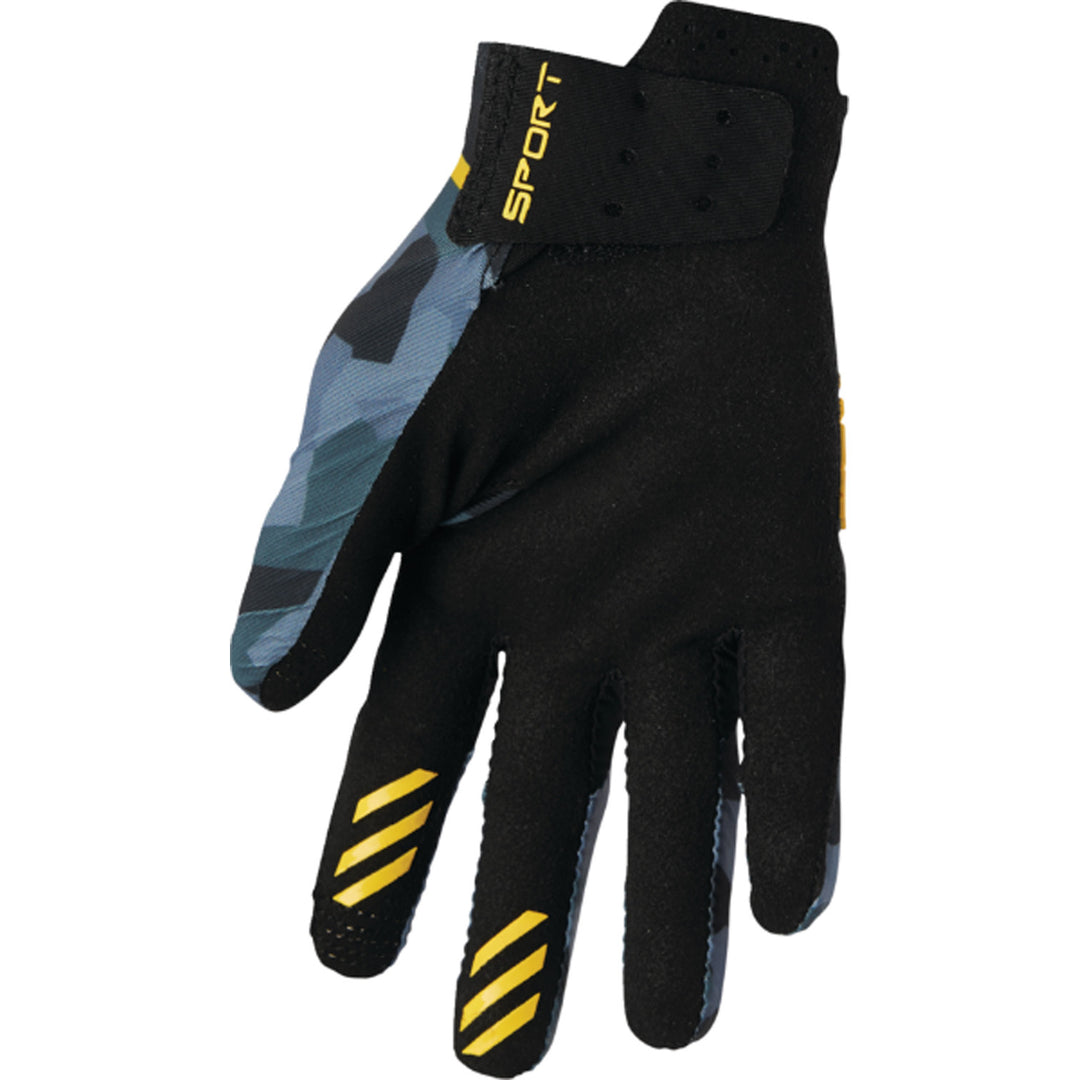 THOR Women's SPORTMODE Shadow Gloves Black - Palm View