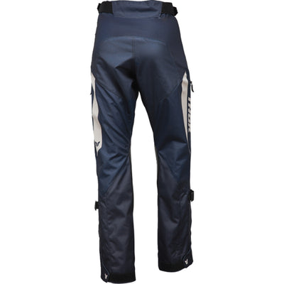 THOR Women's Terrain Over-the-Boot Pants Caramel/Midnight - Rear View