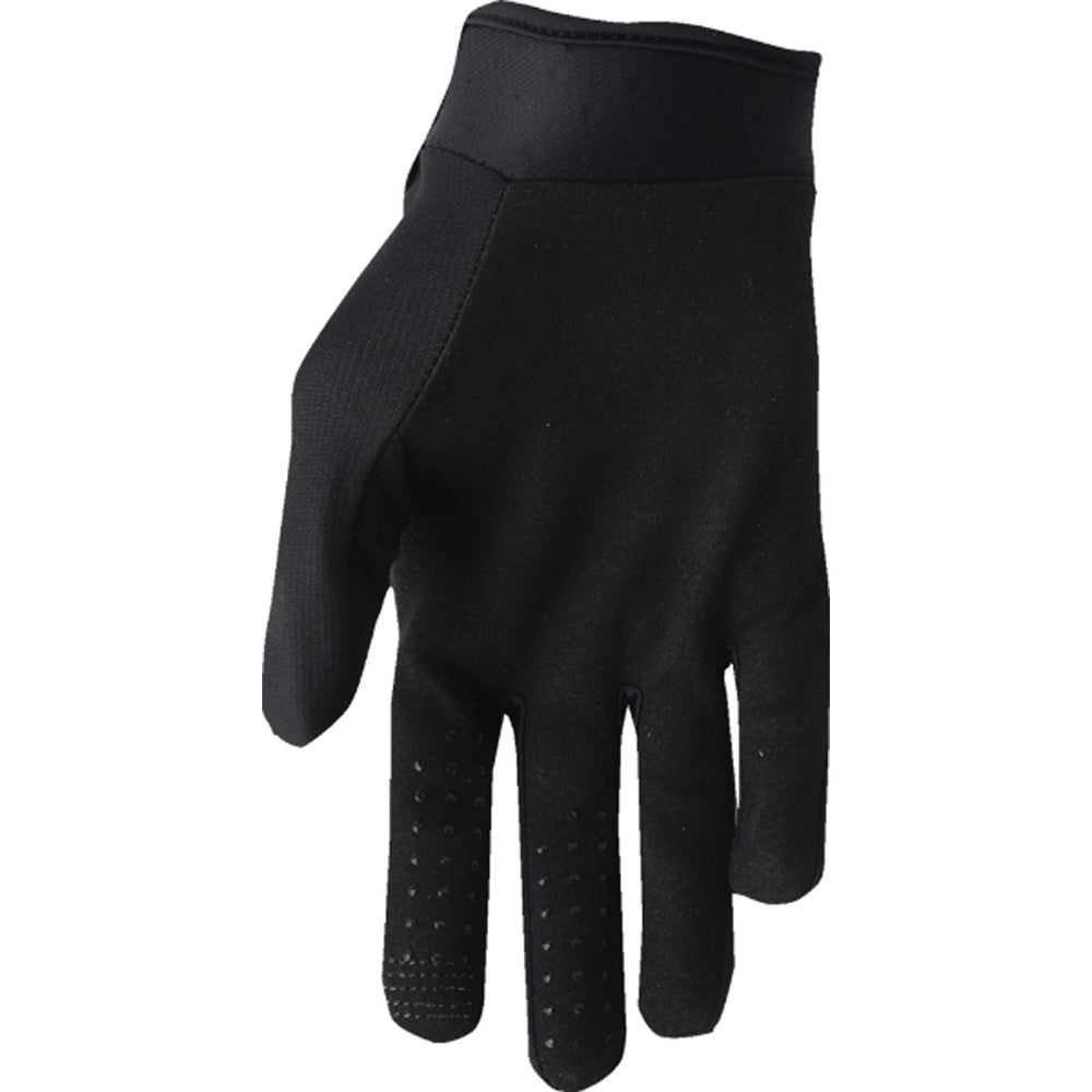 THOR Youth LAUNCHMODE Split Gloves Black - Palm View