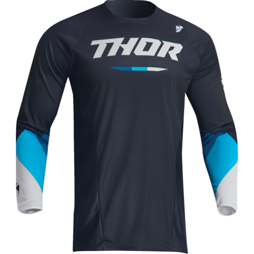 THOR Youth Pulse Tactic Jersey Midnight - Front View