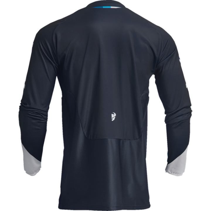 THOR Youth Pulse Tactic Jersey Midnight - Rear View