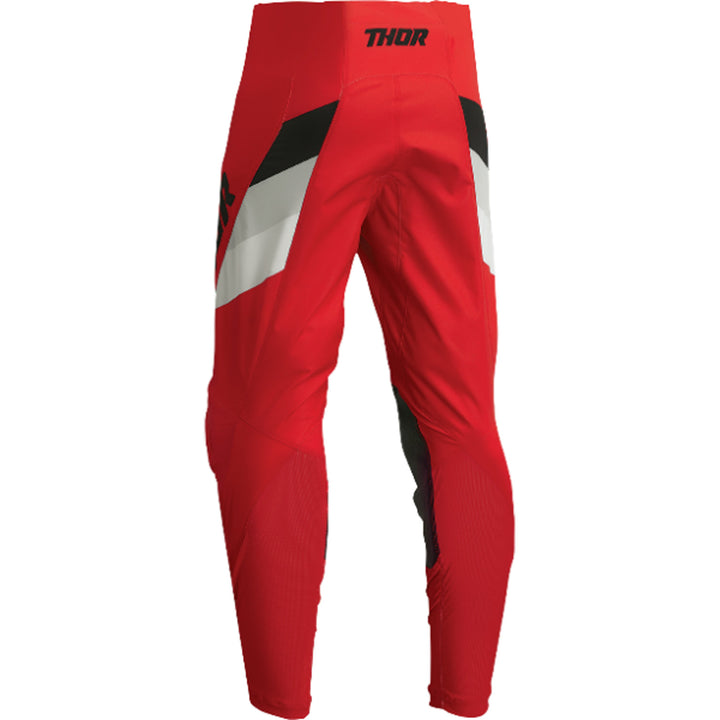 THOR Youth Pulse Tactic Pants Red - Rear View