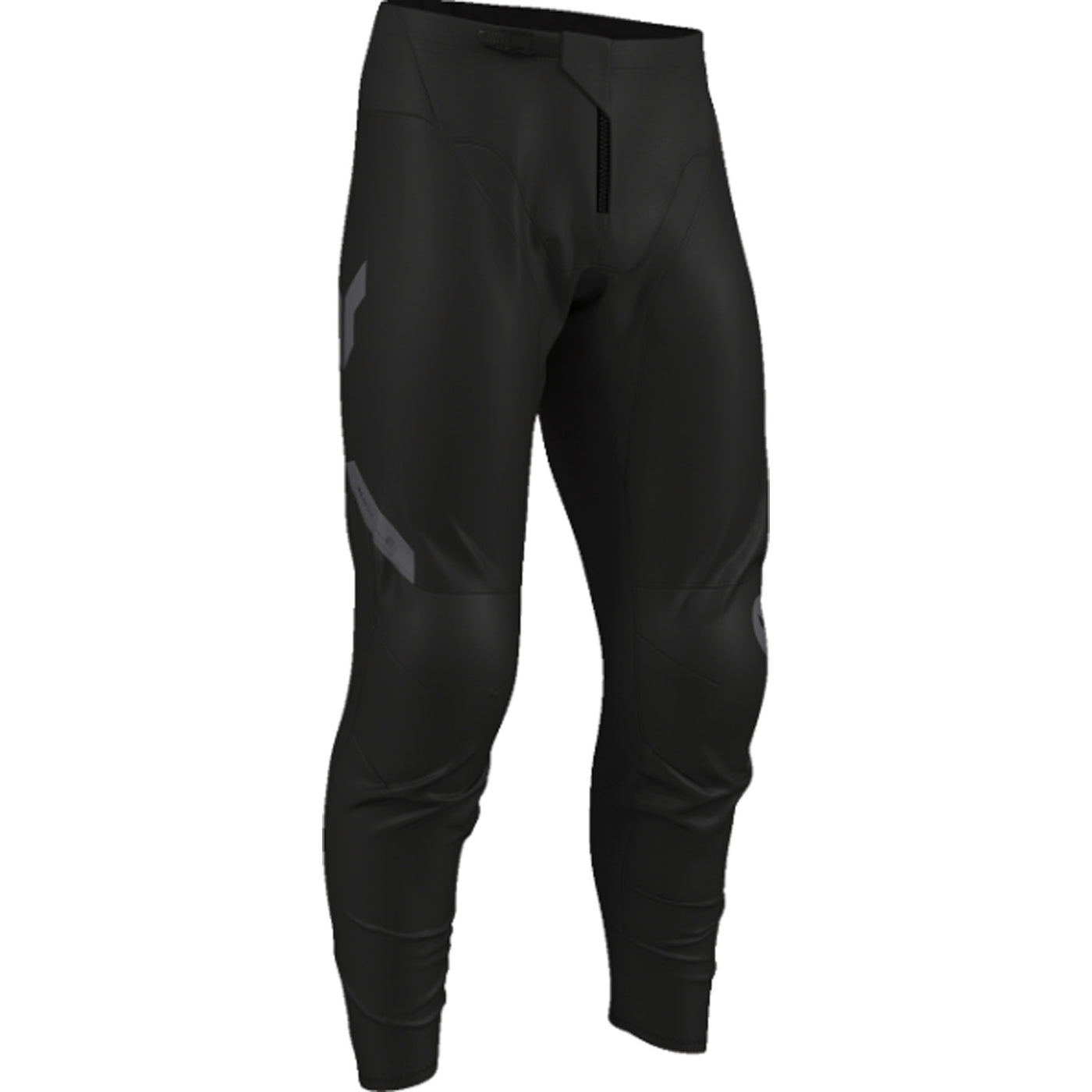 THOR Youth RIDEMODE Menace Pants Black - Front Right Side View