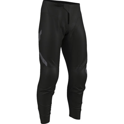 THOR Youth RIDEMODE Menace Pants Black - Front Right Side View